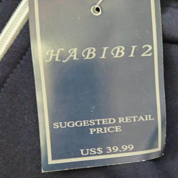 Mens Large vintage Habibi2 Track Jacket Embroidered Las Vegas Logo full zip - Picture 11 of 11